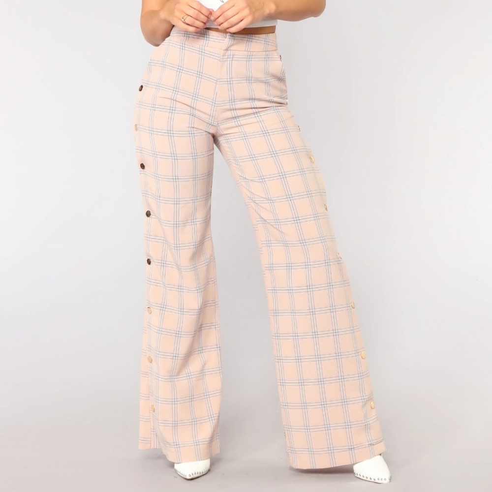 Fashion Nova Clue You In Plaid Pants